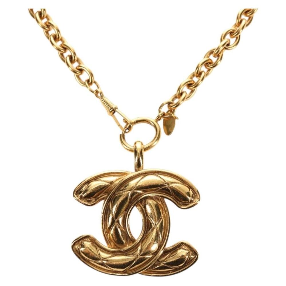 Chanel CC Necklace Gold